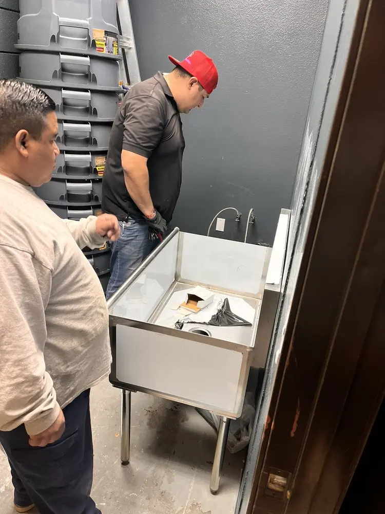 Commercial plumbing and sink installation in Schiller Park